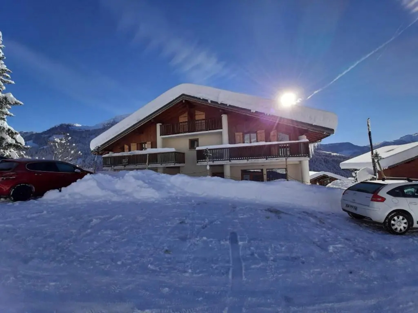 40 m2 au pied des pistes les saisies hauteluce savoie 4 à 6 personnes