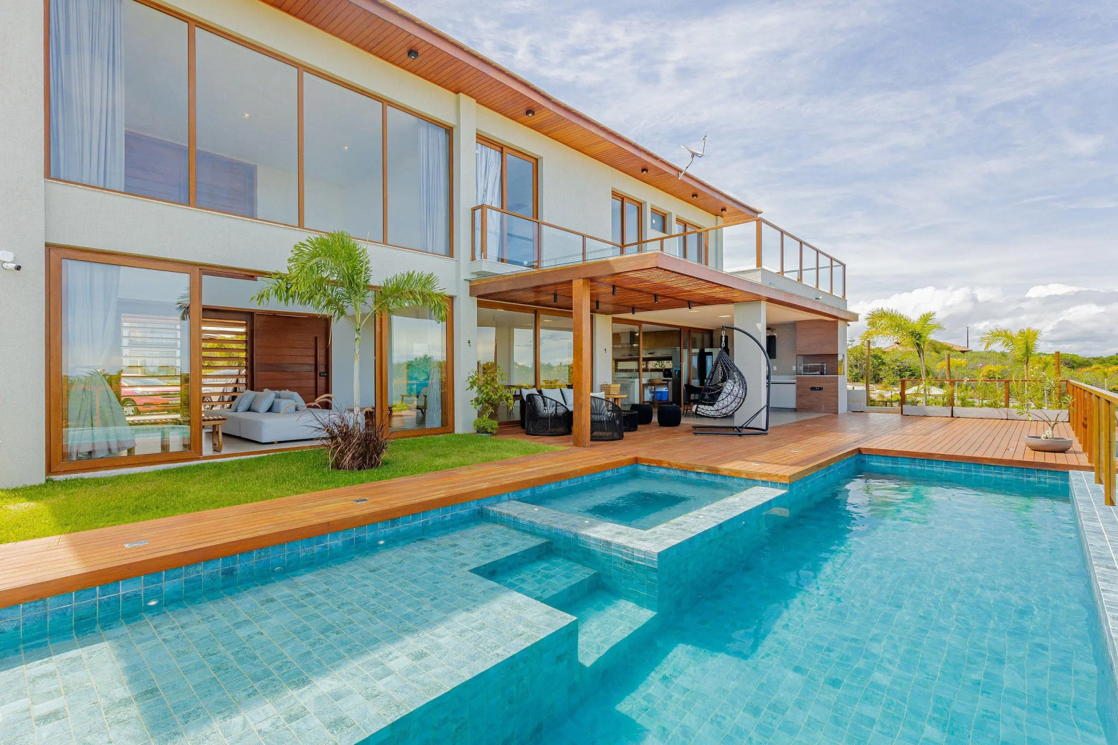 PF54 Casa Alto Padrão 5 Suítes com Diarista Inclusa - Praia do Forte