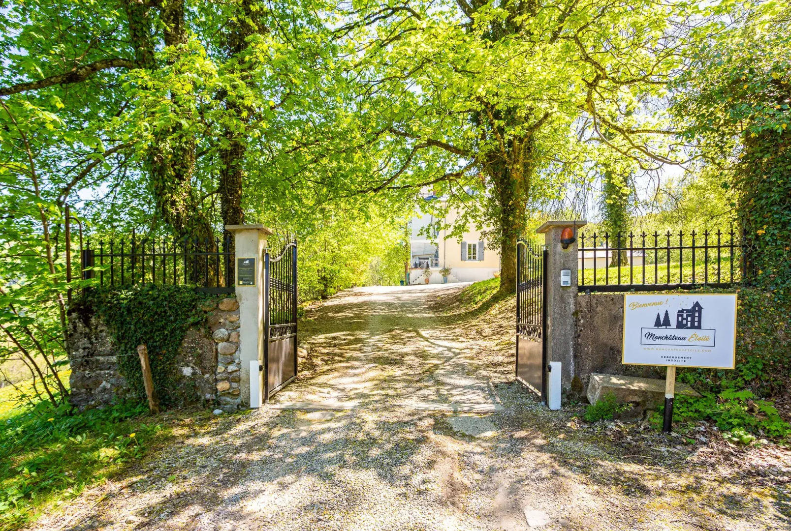 Monchateau étoilé, hébergement insolite