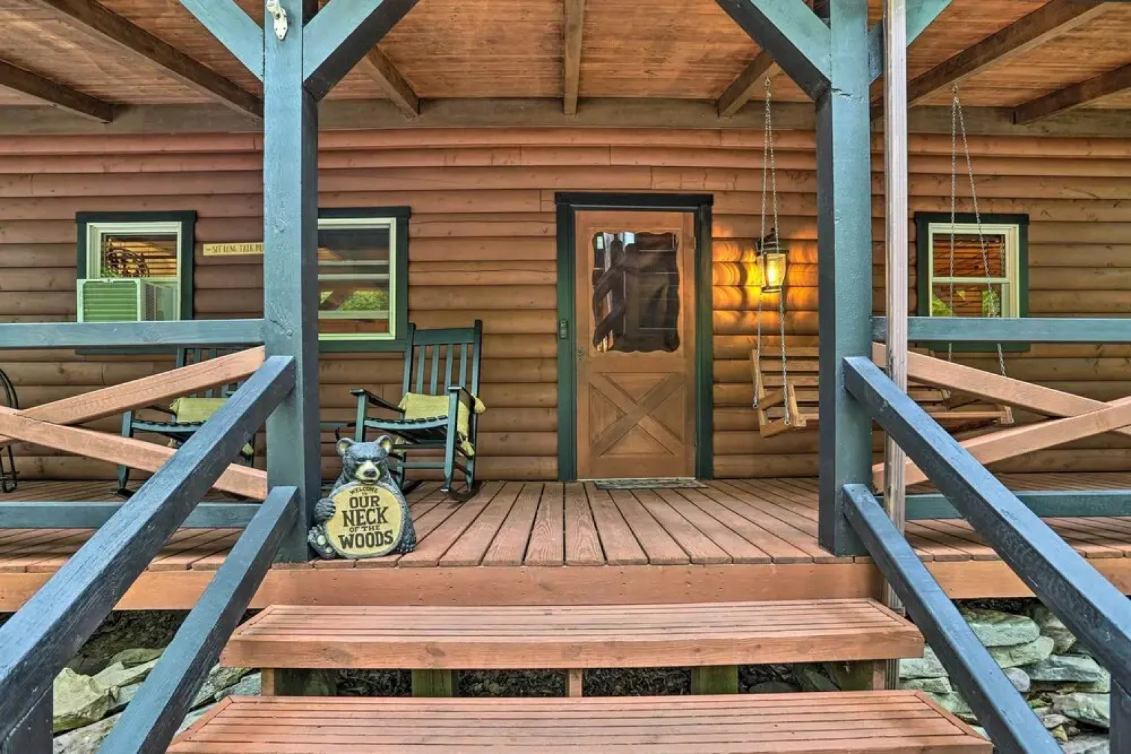 Pocono Log Cabin: Fireplace, Fire Pits & Amenities