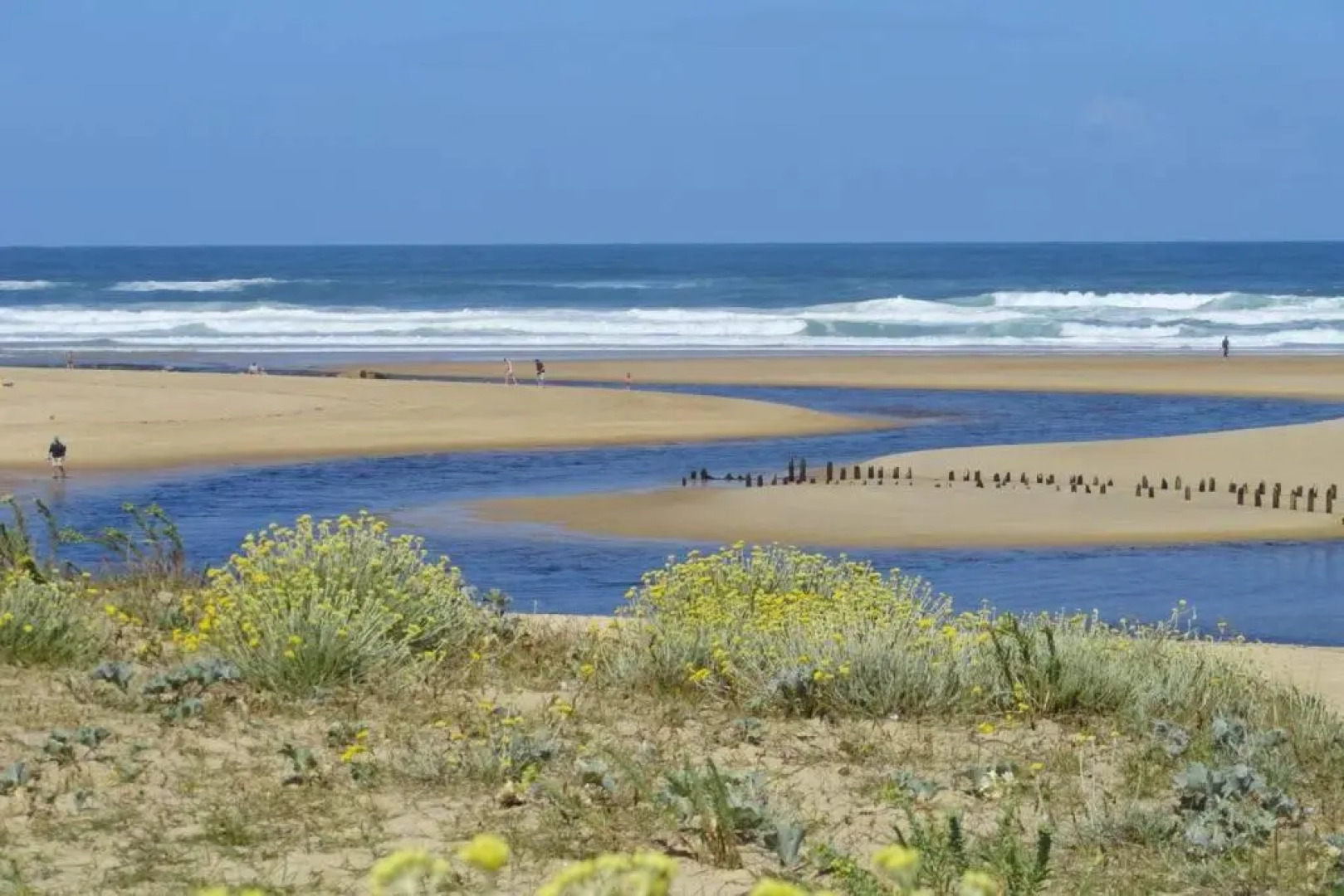 Appartement T2 cabine, capacité 4 personnes, à 600 m de la plage