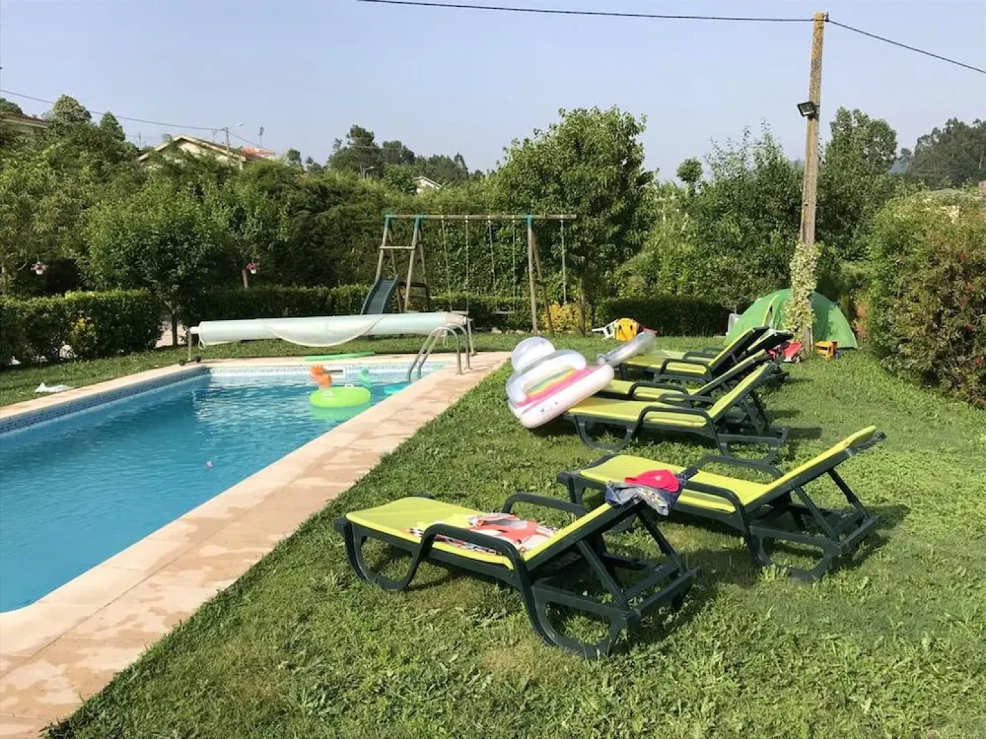 Villa With 2 Bedrooms in Lousada, With Wonderful Lake View, Private Pool, Enclosed Garden