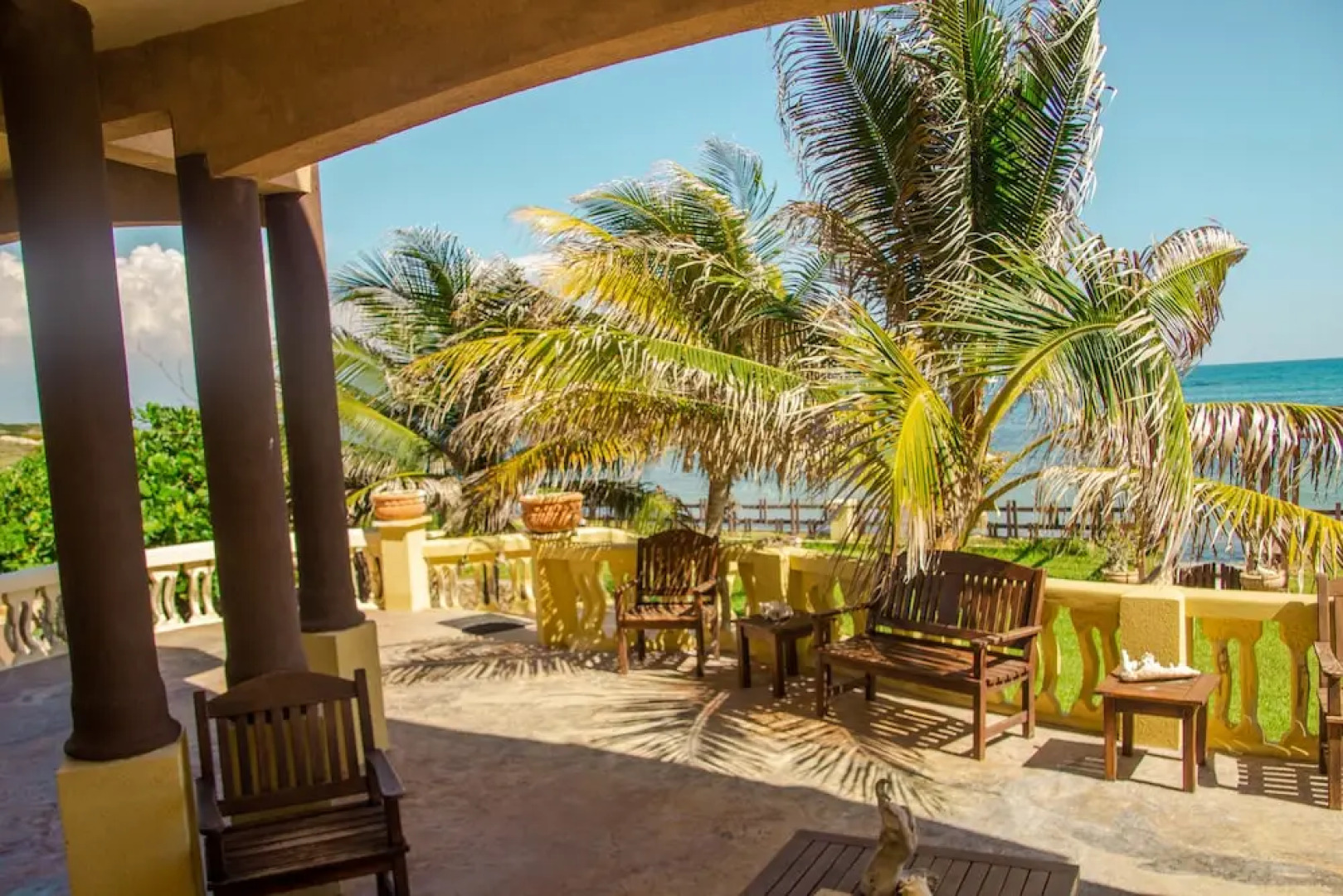 Beach Front White Sand Villa