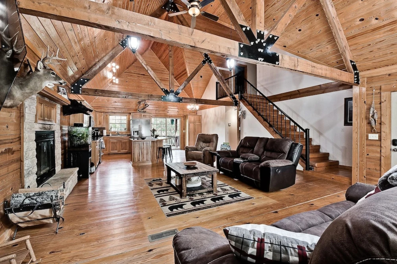 Lake Forest Luxury Log Cabins