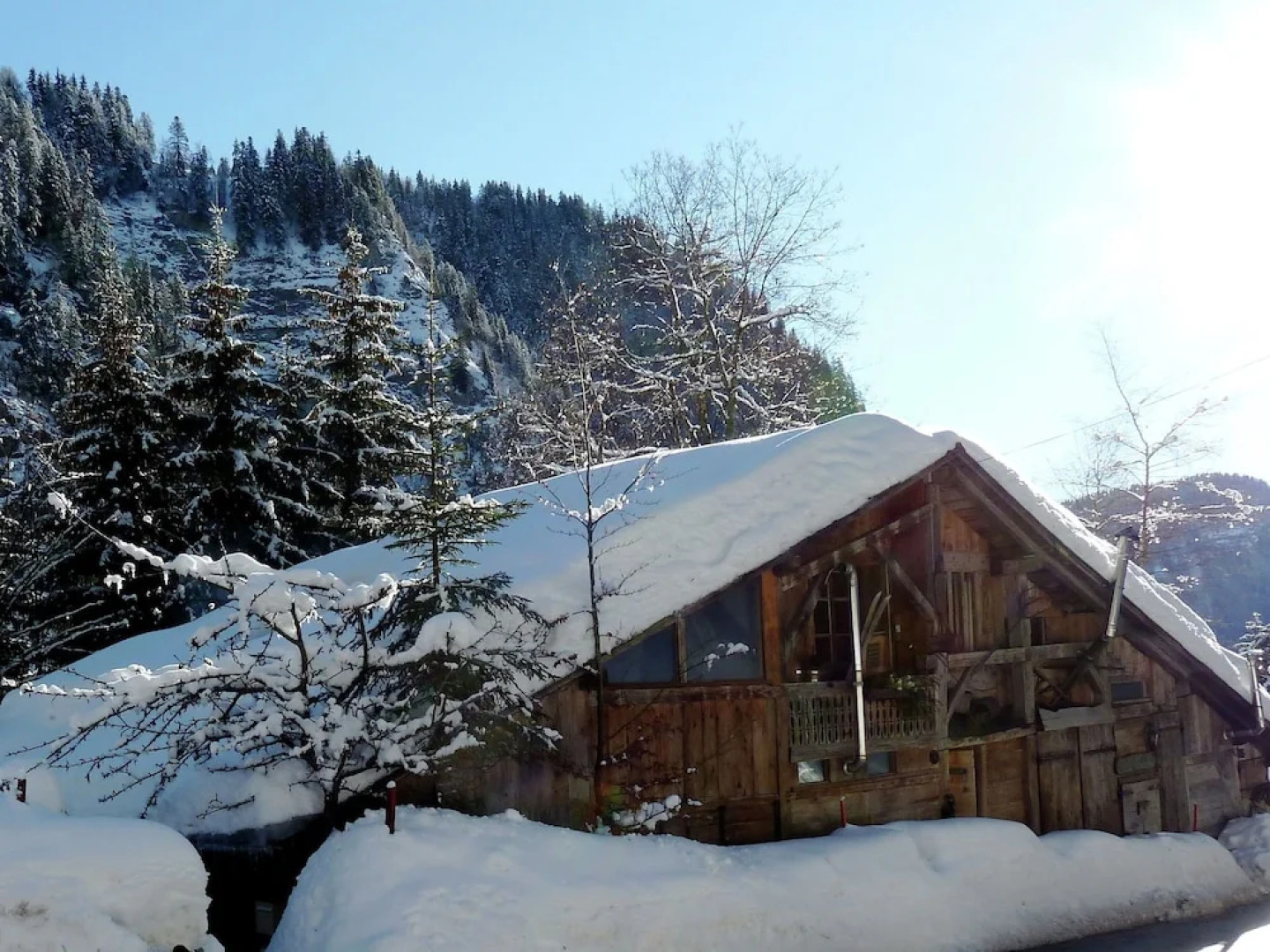 Wooden Chalet in the Alpine Commune of Taninges