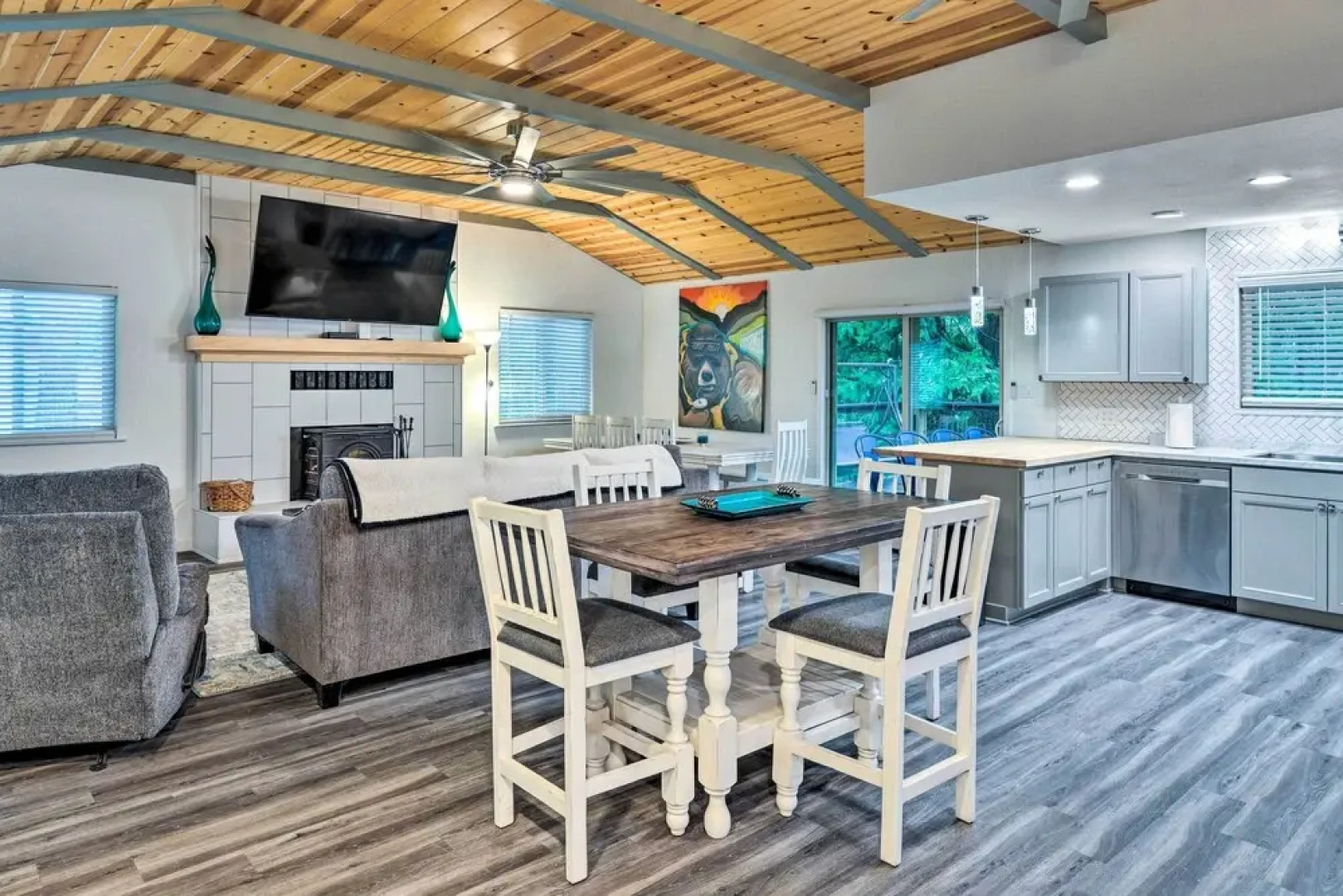 Idyllic Cabin w/ Fire Pit, 1 Mi to Mi-wuk Village!