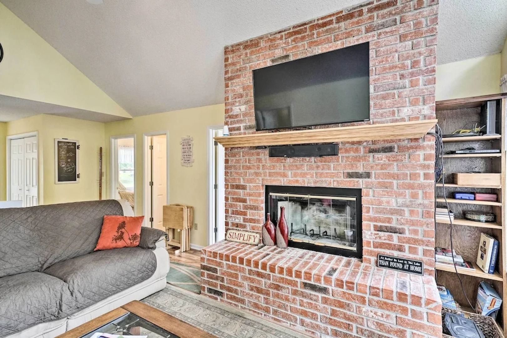 Waterfront Sunrise Beach Home w/ Dock & Grill