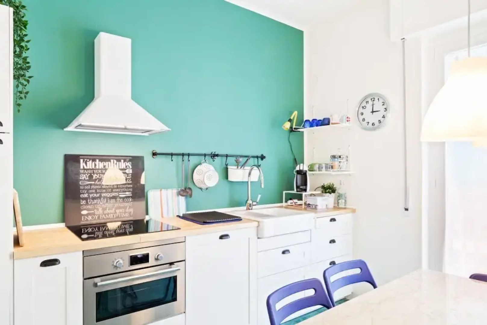 Chiavari Colorful Flat with Garage
