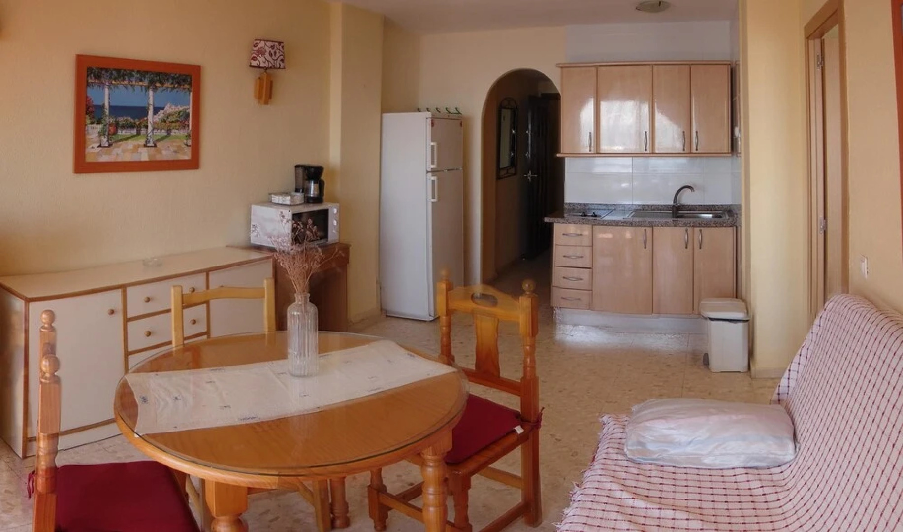 Apartment With one Bedroom in Fuengirola, With Wonderful sea View, Pool Access, Balcony - 10 m From the Beach