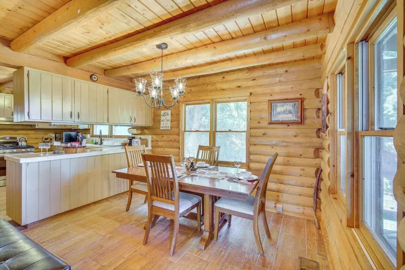 Crestline Area Vacation Rental Cabin w/ Decks!