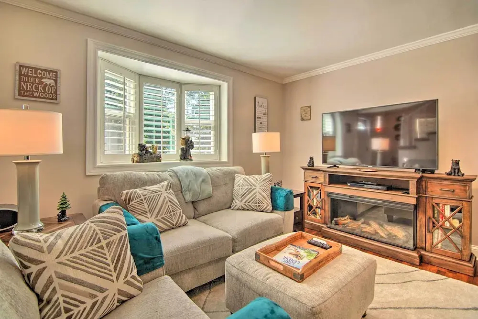 Sun-lit Lake Geneva Sanctuary w/ BBQ Patio!