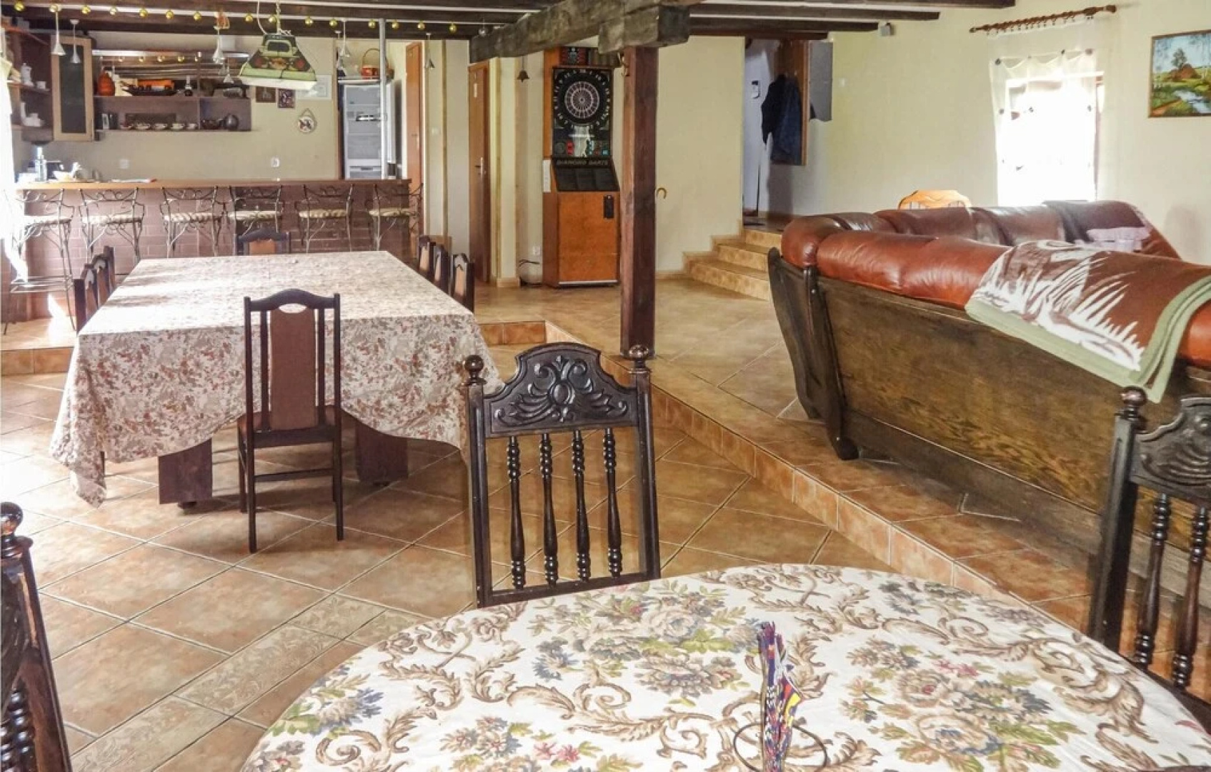 Stunning Home in Nowe Worowo With 5 Bedrooms, Sauna and Wifi