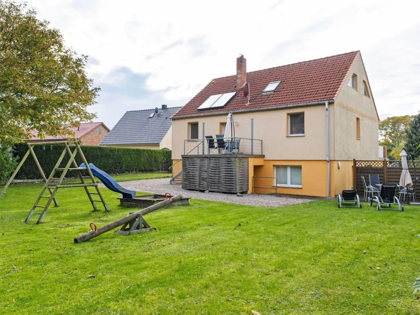 Snug Apartment in Kalkhorst with Terrace near City Center