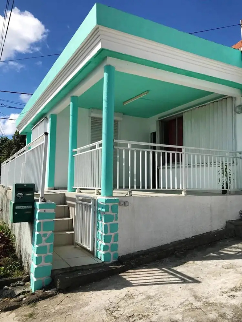 House With 3 Bedrooms in Goyave, With Wonderful sea View, Furnished Terrace and Wifi - 1 km From the Beach