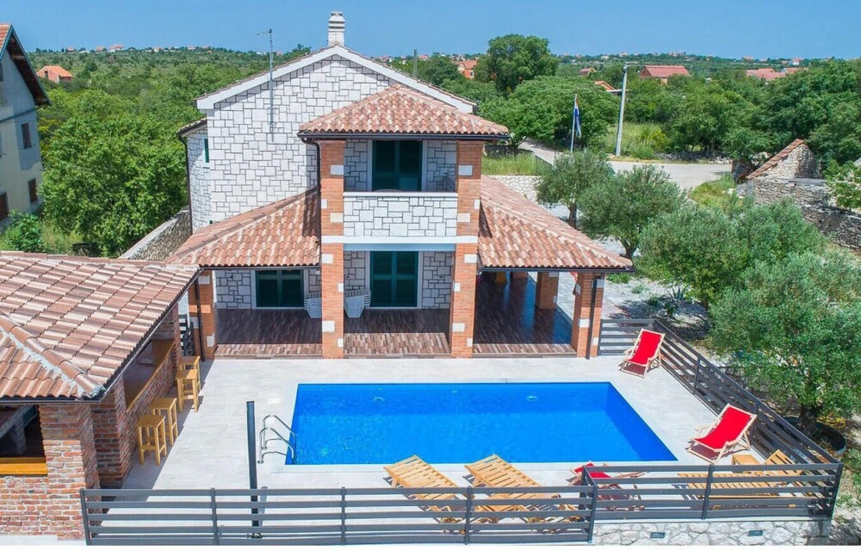 Stunning Home in Ladevci With 4 Bedrooms, Wifi and Outdoor Swimming Pool