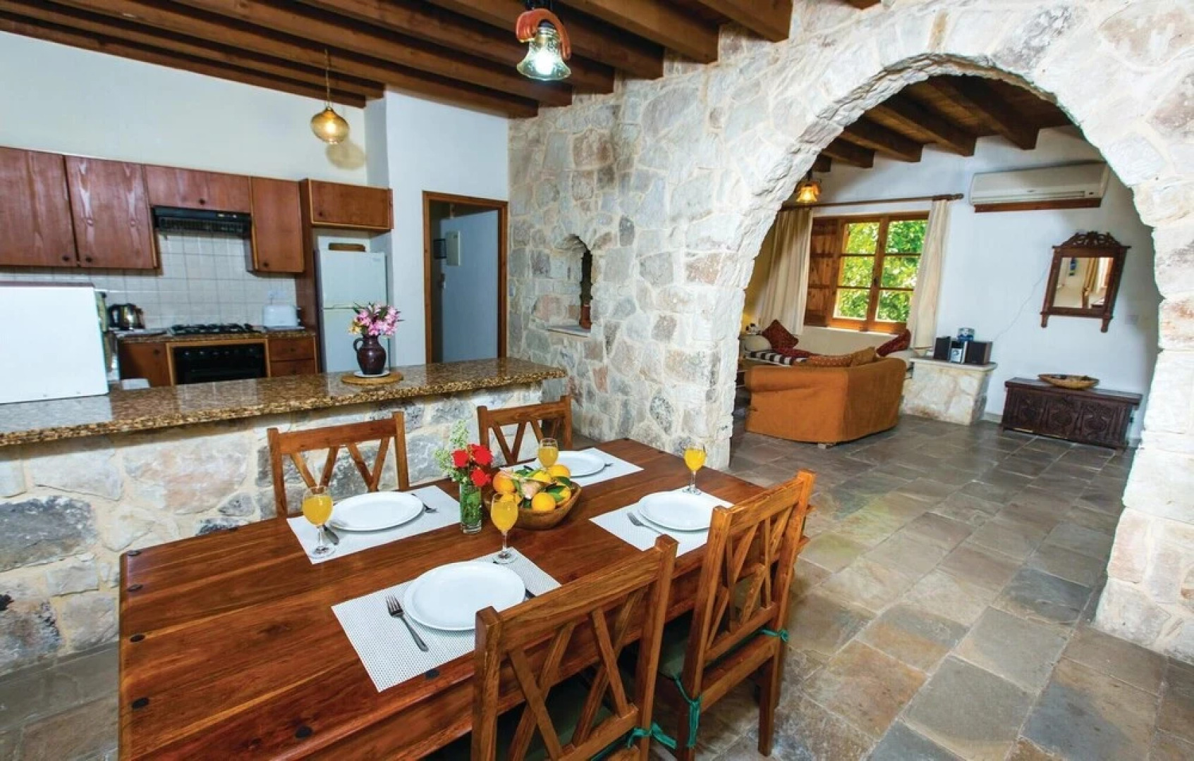 Nice Home in Miliou Paphos With 2 Bedrooms, Outdoor Swimming Pool and Swimming Pool