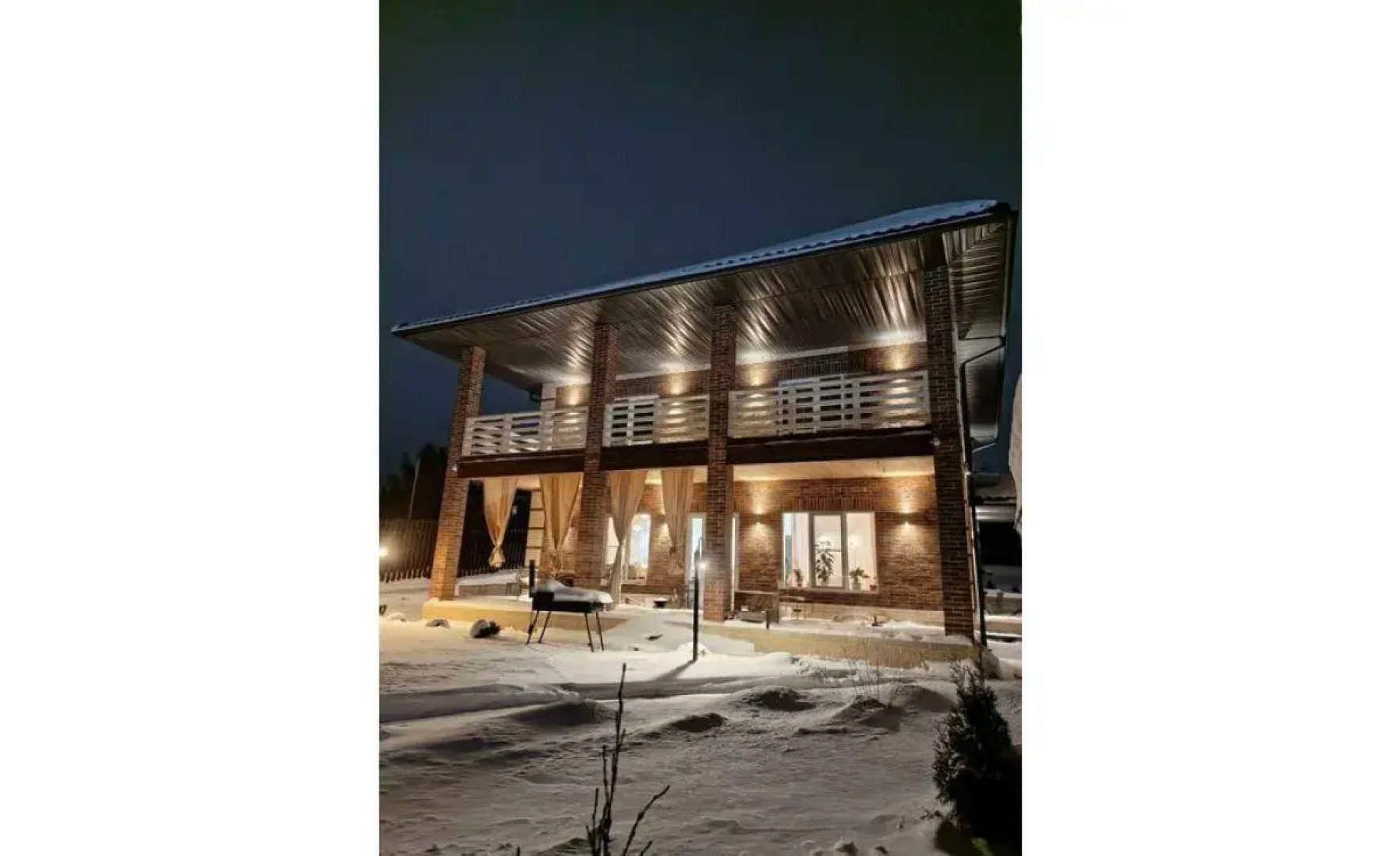 Коттедж с сауной в доме