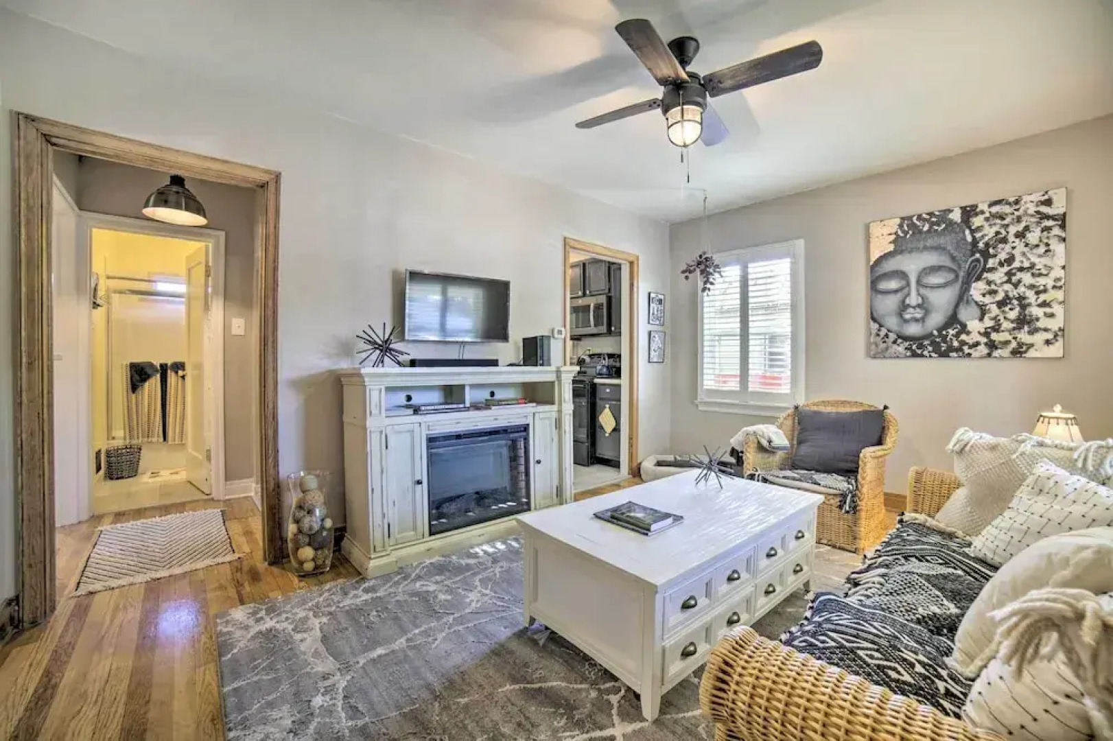 Walk to Midtown: Reno Retreat w/ Furnished Deck!