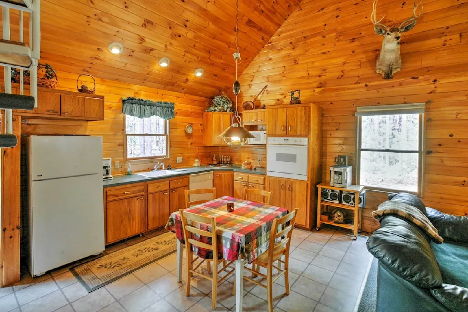 Private South Boardman Cabin on 10 Forest Acres!