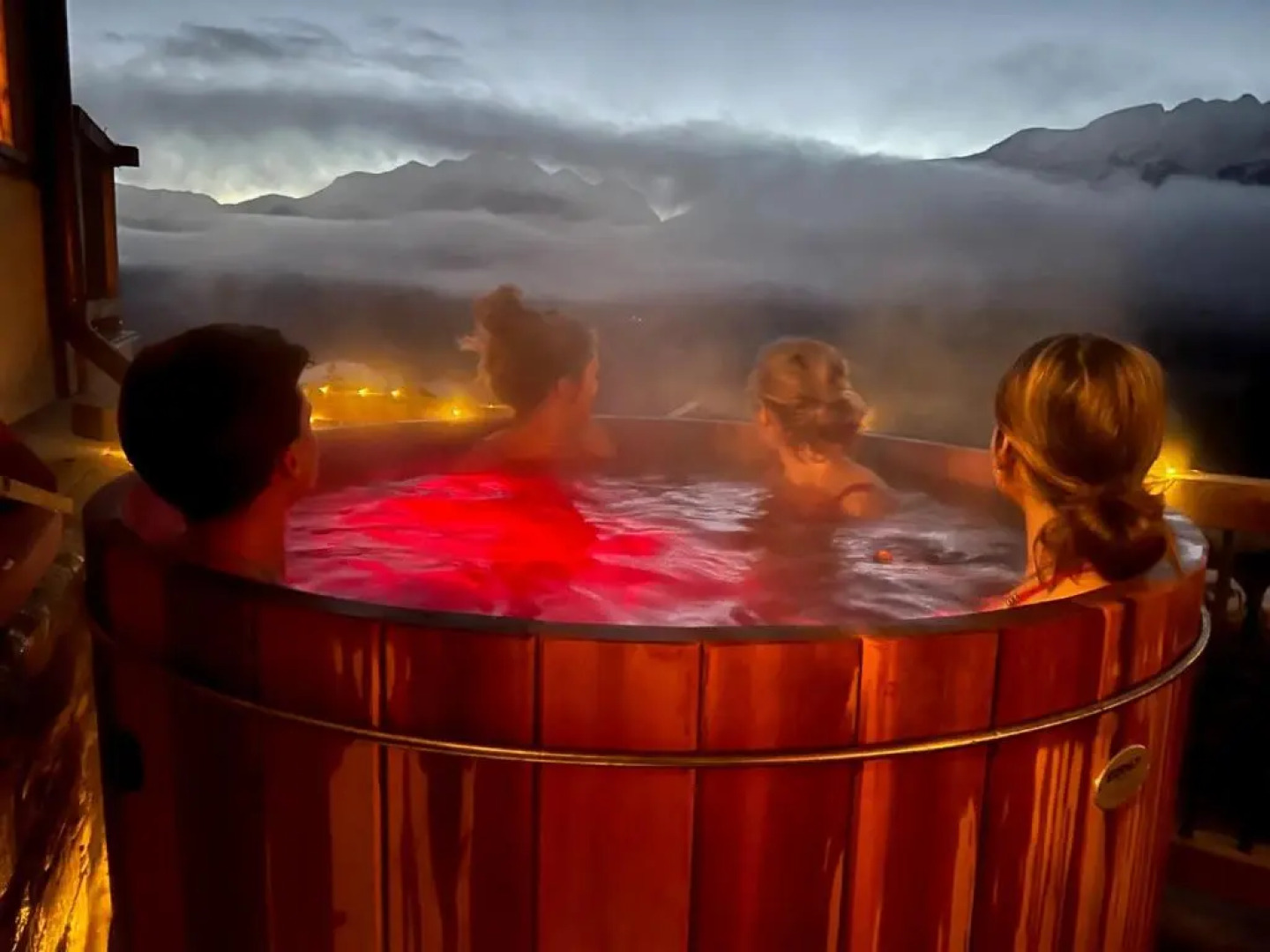 Chalet luxe 14 Prs - Domaine Alpe d'Huez - Bain nordique