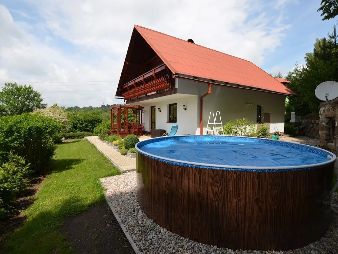 Modern Mansion in Bene ov u Semil With Pool