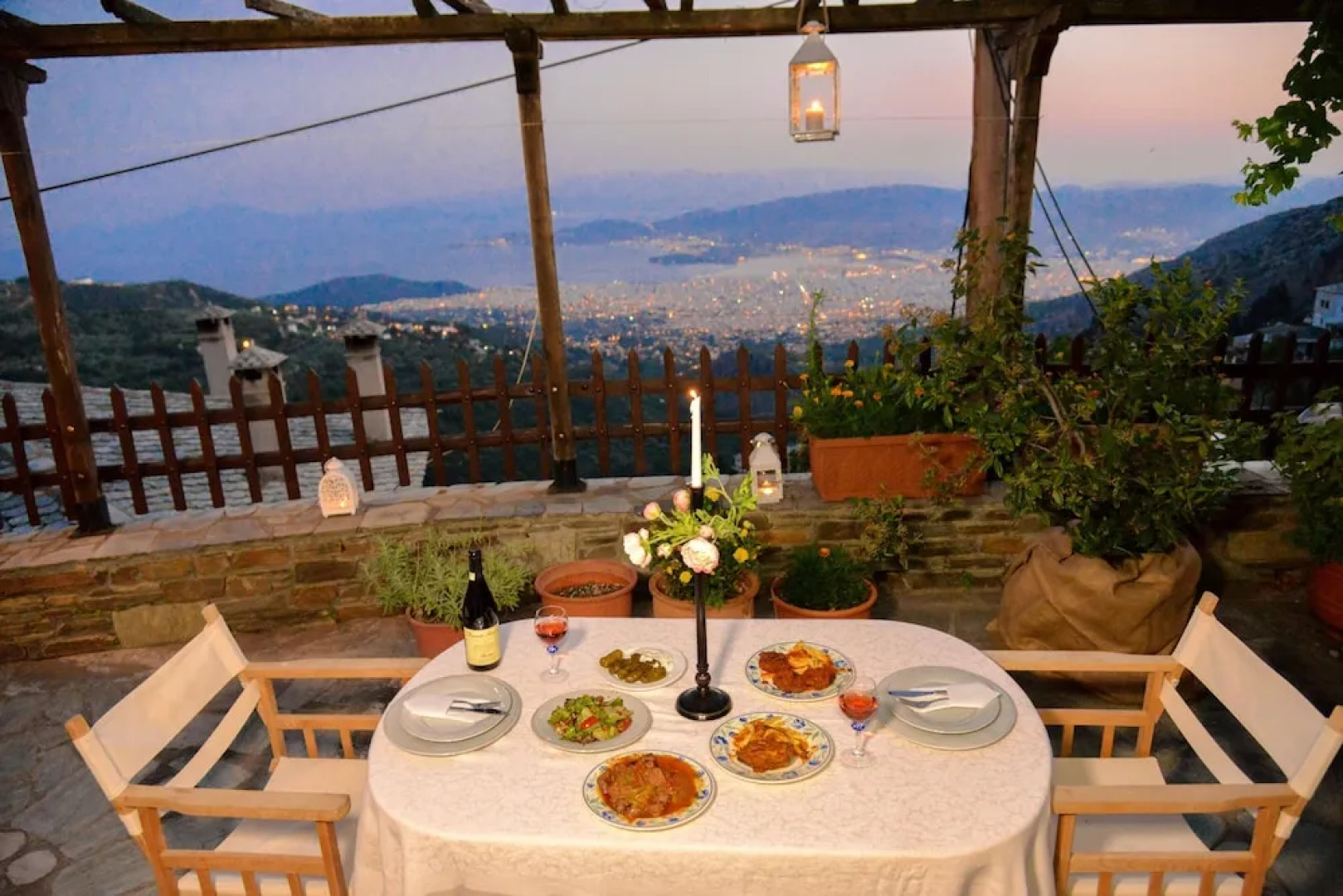 House With 4 Bedrooms in Volos, With Wonderful sea View, Furnished Ter