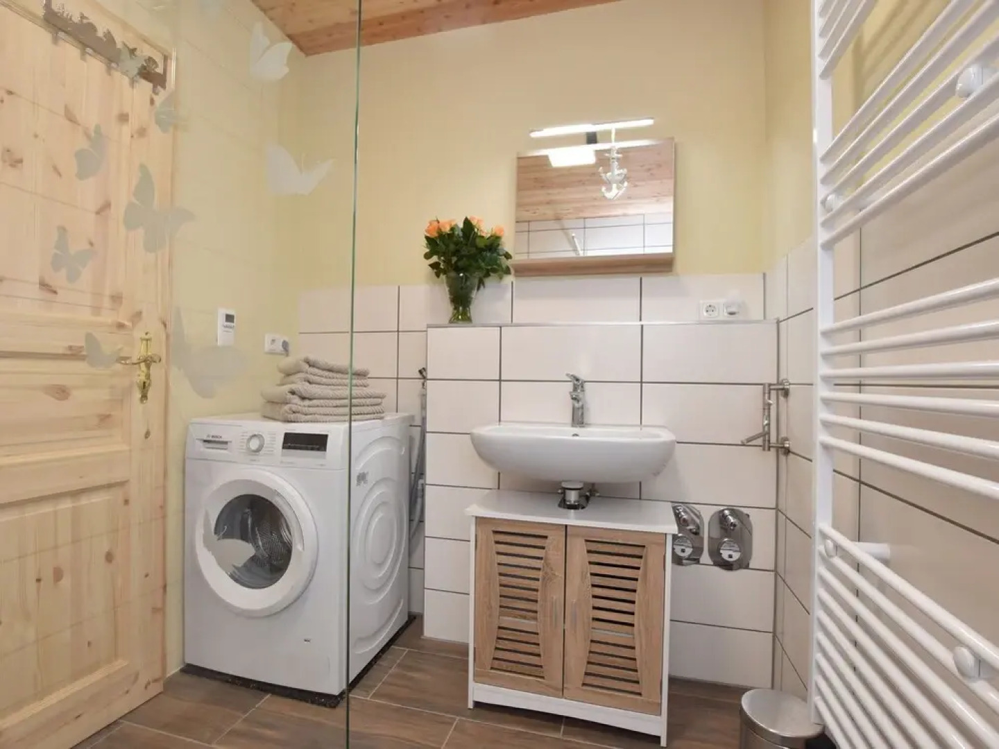 Apartments sun and moon with fireplace, terrace and garden