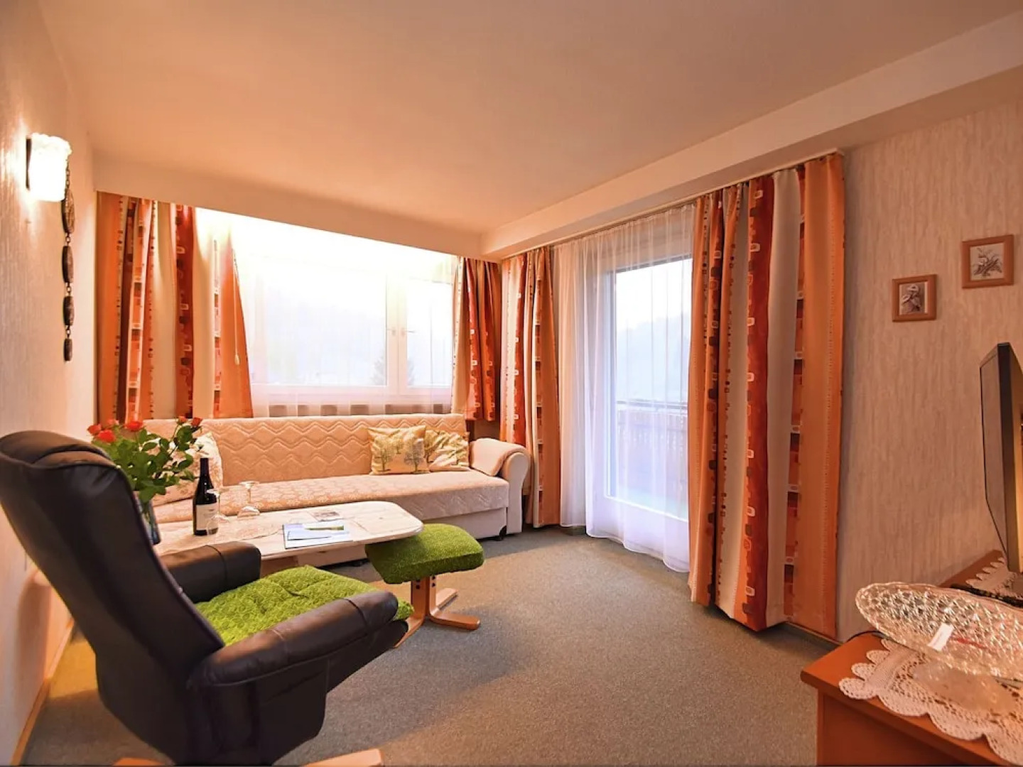 Beautiful Apartment in the Black Forest With South-facing Balcony and Private Entrance