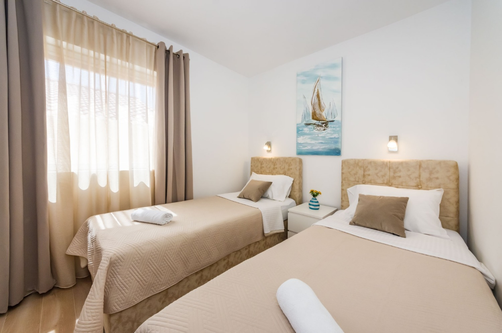 Apartment Dreamy - free parking A2 Nin, Zadar riviera