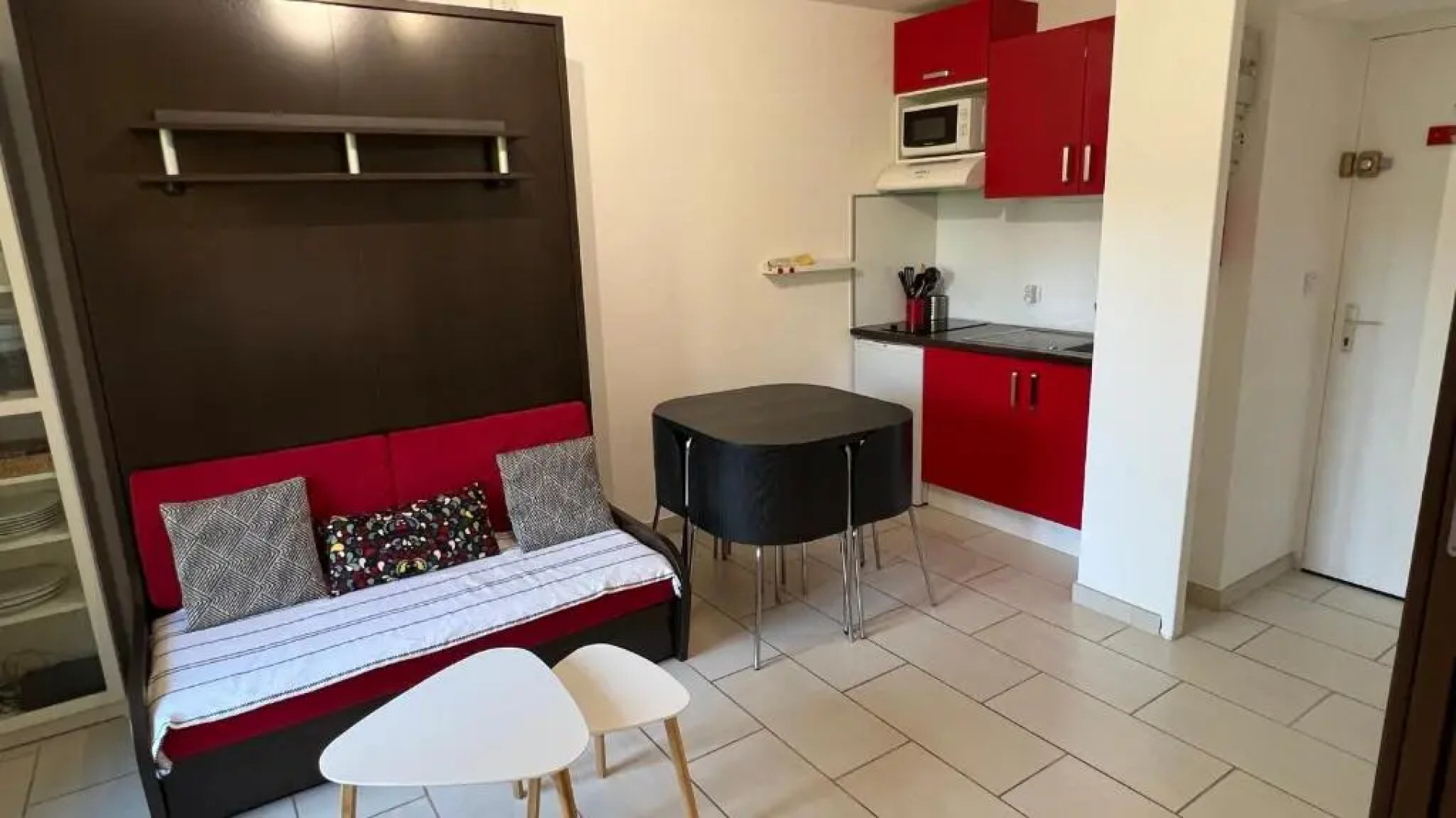 Appartement 2 pièces rez-de-jardin à 2 pas de la plage et de la thalasso