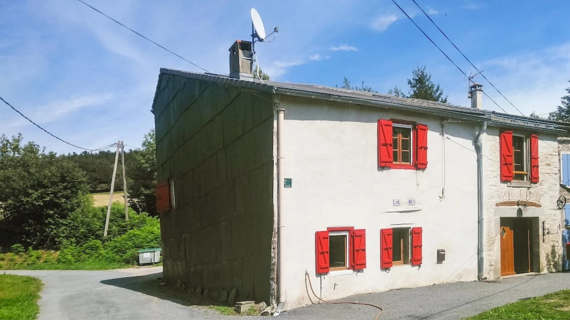 House With one Bedroom in Laprade, With Wonderful Mountain View and Fu