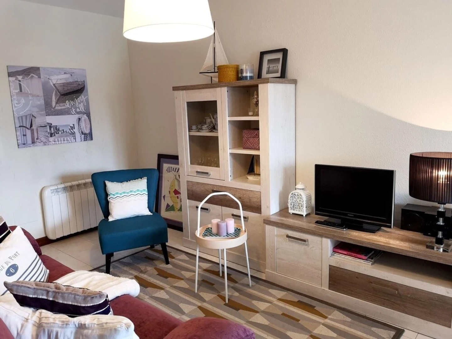 Apartment With 2 Bedrooms in Noja, With Wonderful City View, Furnished