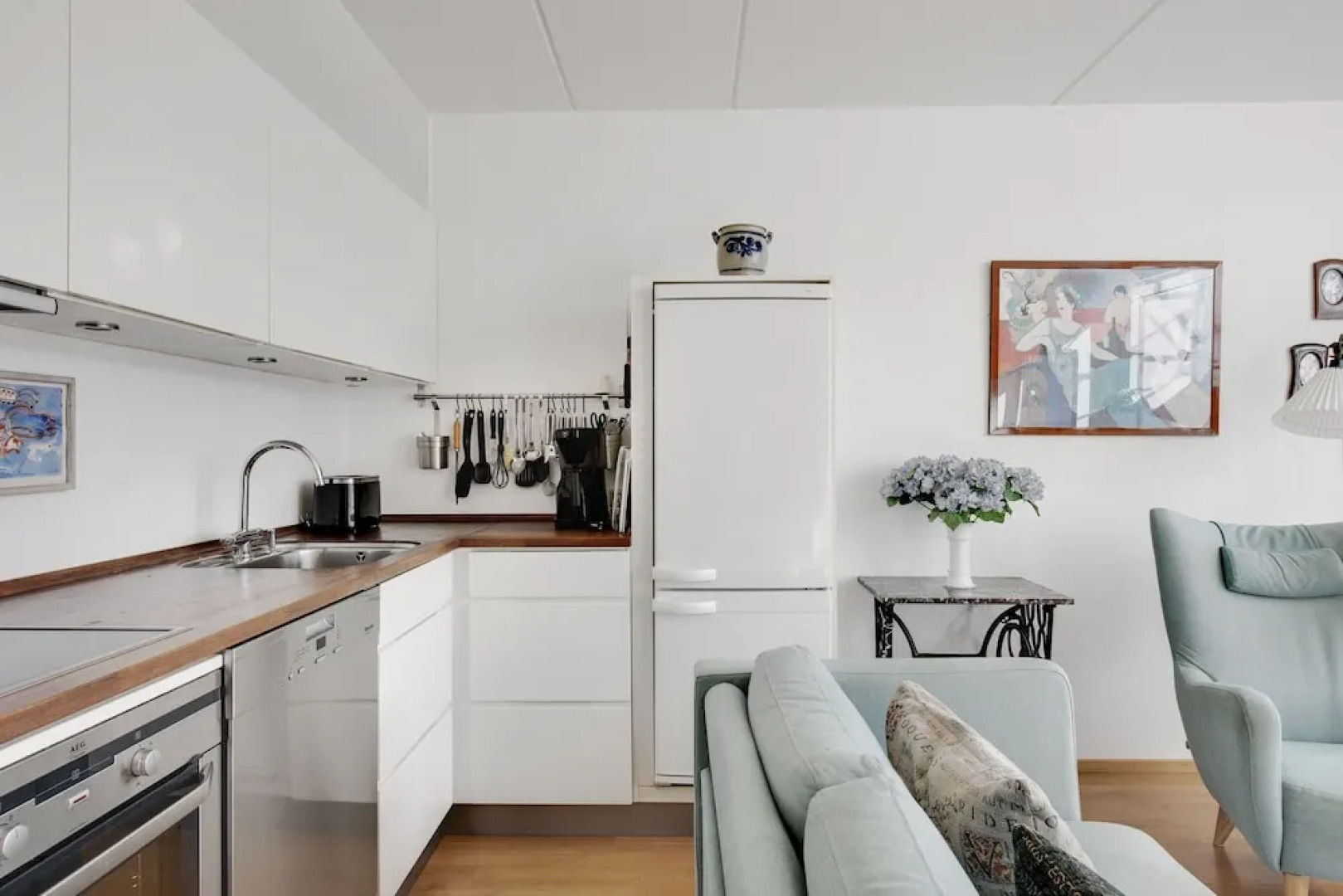 Hyggelig Apartment With a Balcony in Fancy Frederiksberg