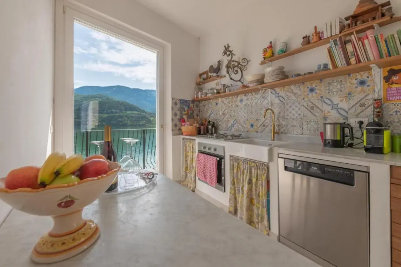 Letizia lake house panoramic view