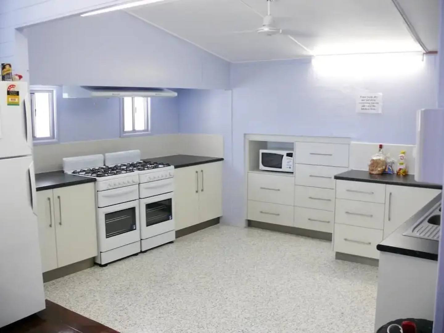 Beach accommodation shared facility