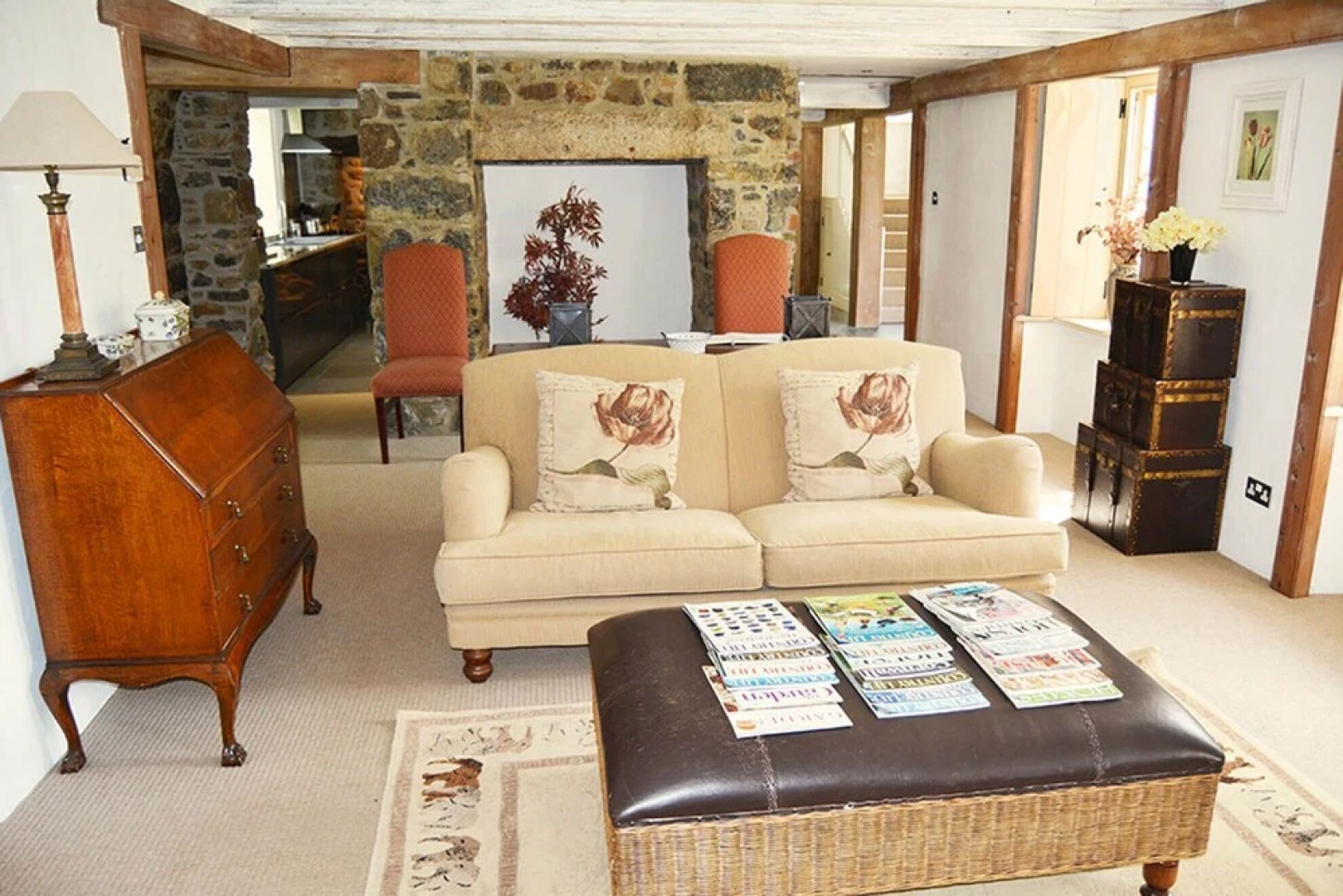 Luxury 5-star farmhouse near the Cornish coast on the Bonython Estate, Lizard Peninsula