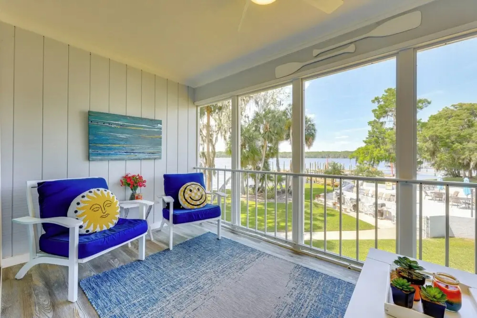 Private Balcony w/ Water Views: Welaka Condo!