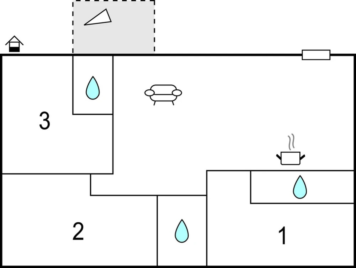 Amazing Home in Rastane Donje With 3 Bedrooms, Wifi and Outdoor Swimming Pool