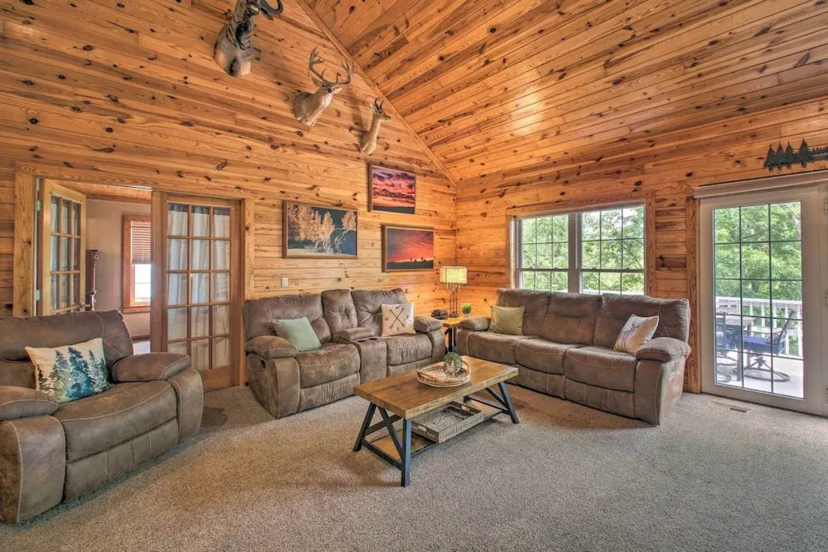 Kayaks & Boat Dock: Lakeside Hot Springs Retreat