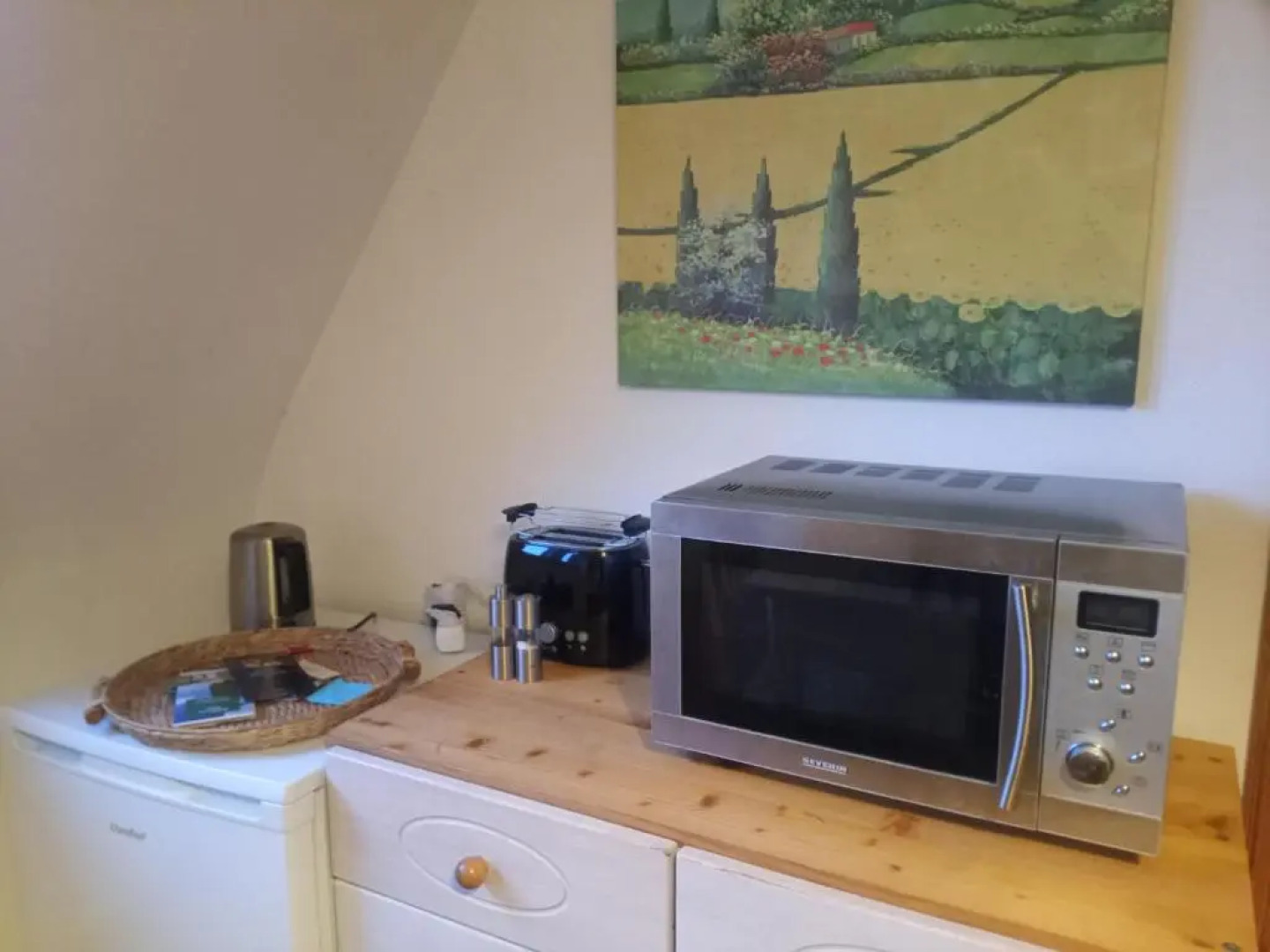 Familiensuite, zwei Zimmer, Mitbenutzung von Küche und Bad