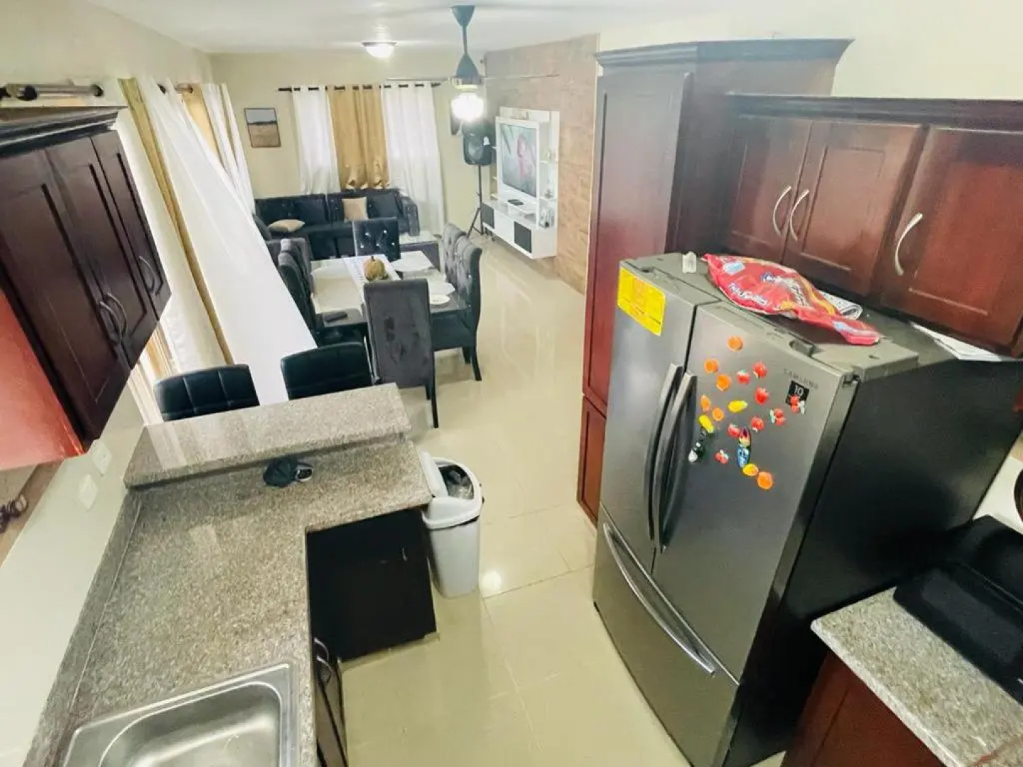 Condo 3 Bd Apt, Internet,2 Parqueo,lavadora,ac