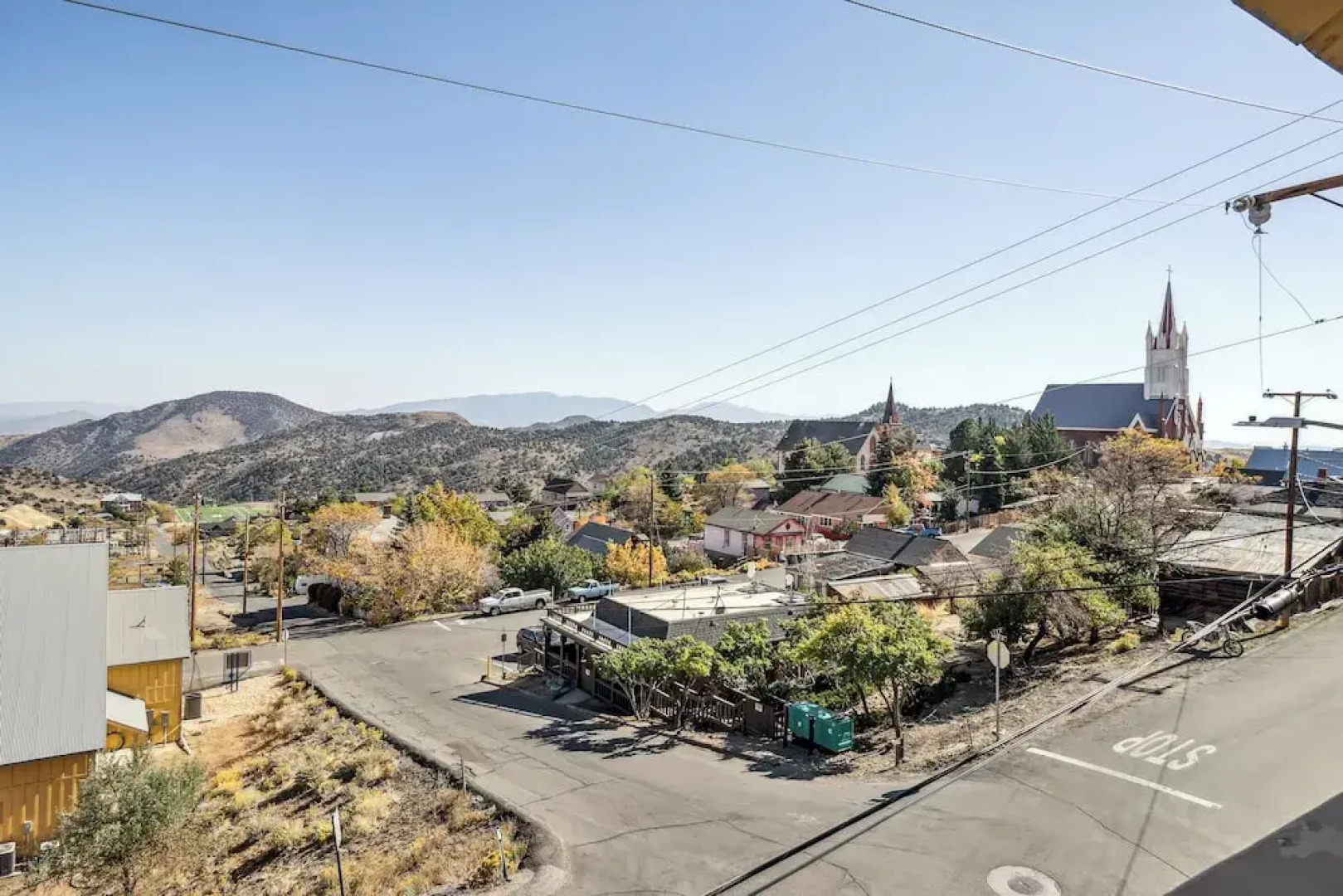 Mountain-view Deck: Stylish Virginia City Apt!