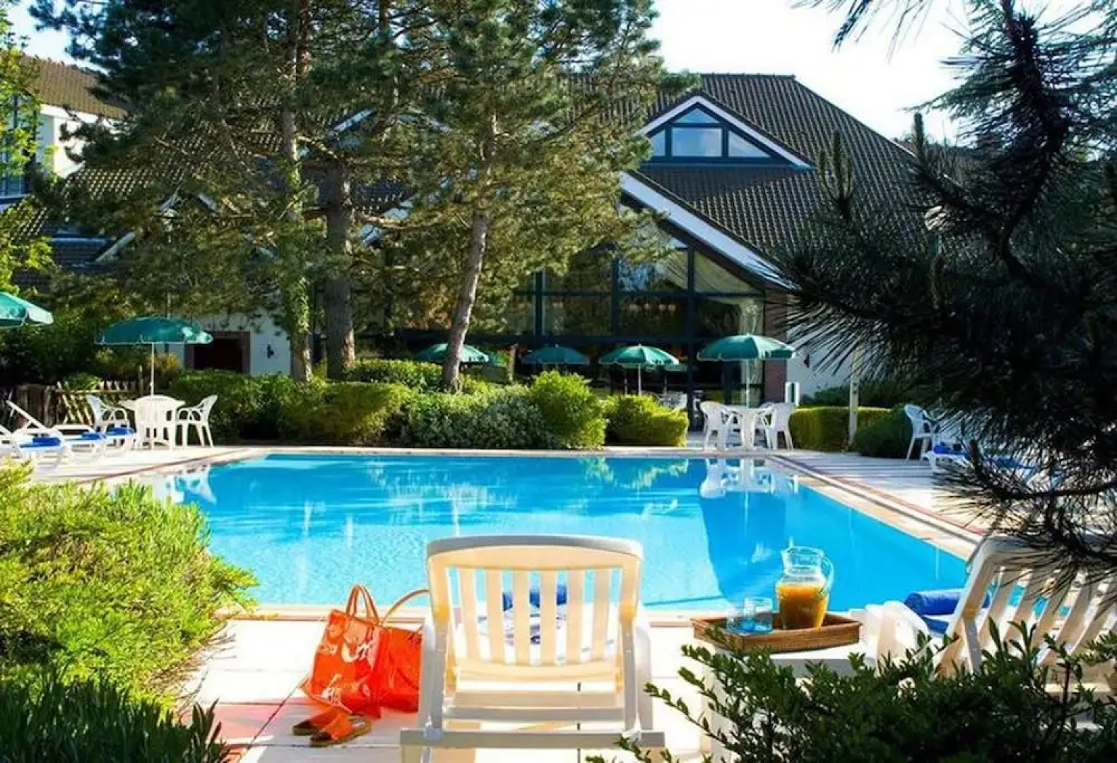 Apartment With 2 Bedrooms in Neufchâtel-hardelot, With Pool Access, Furnished Garden and Wifi - 2 km From the Beach