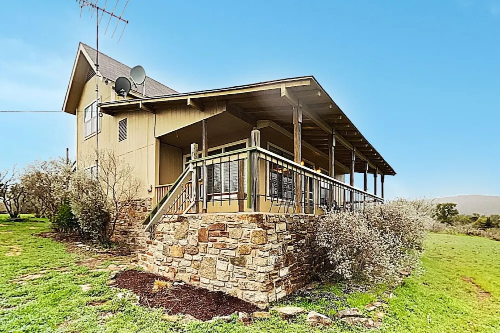 New Listing! 1-acre Lakefront W/ Fishing Dock 2 Bedroom Home