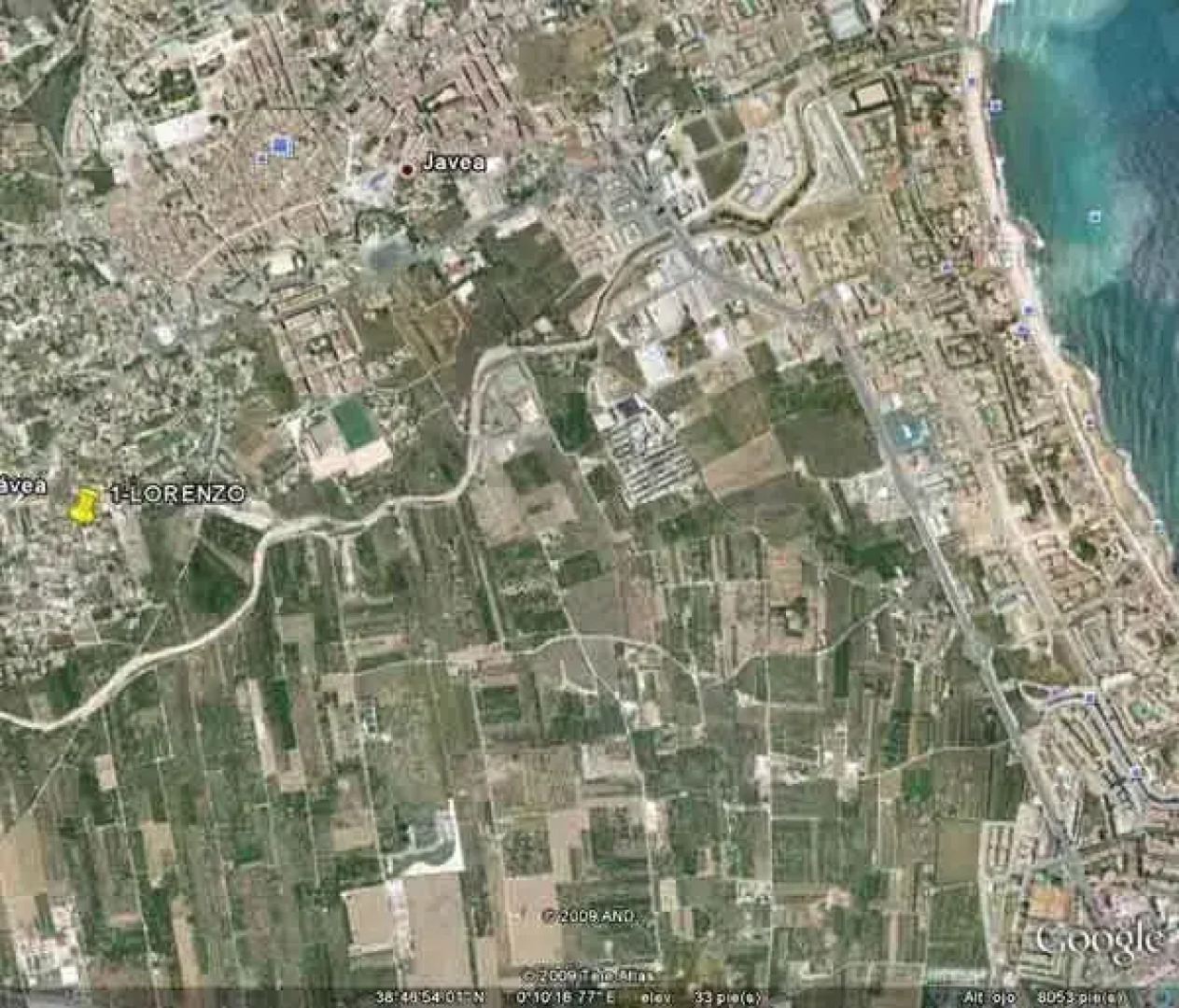 Villa near the beach in Javea