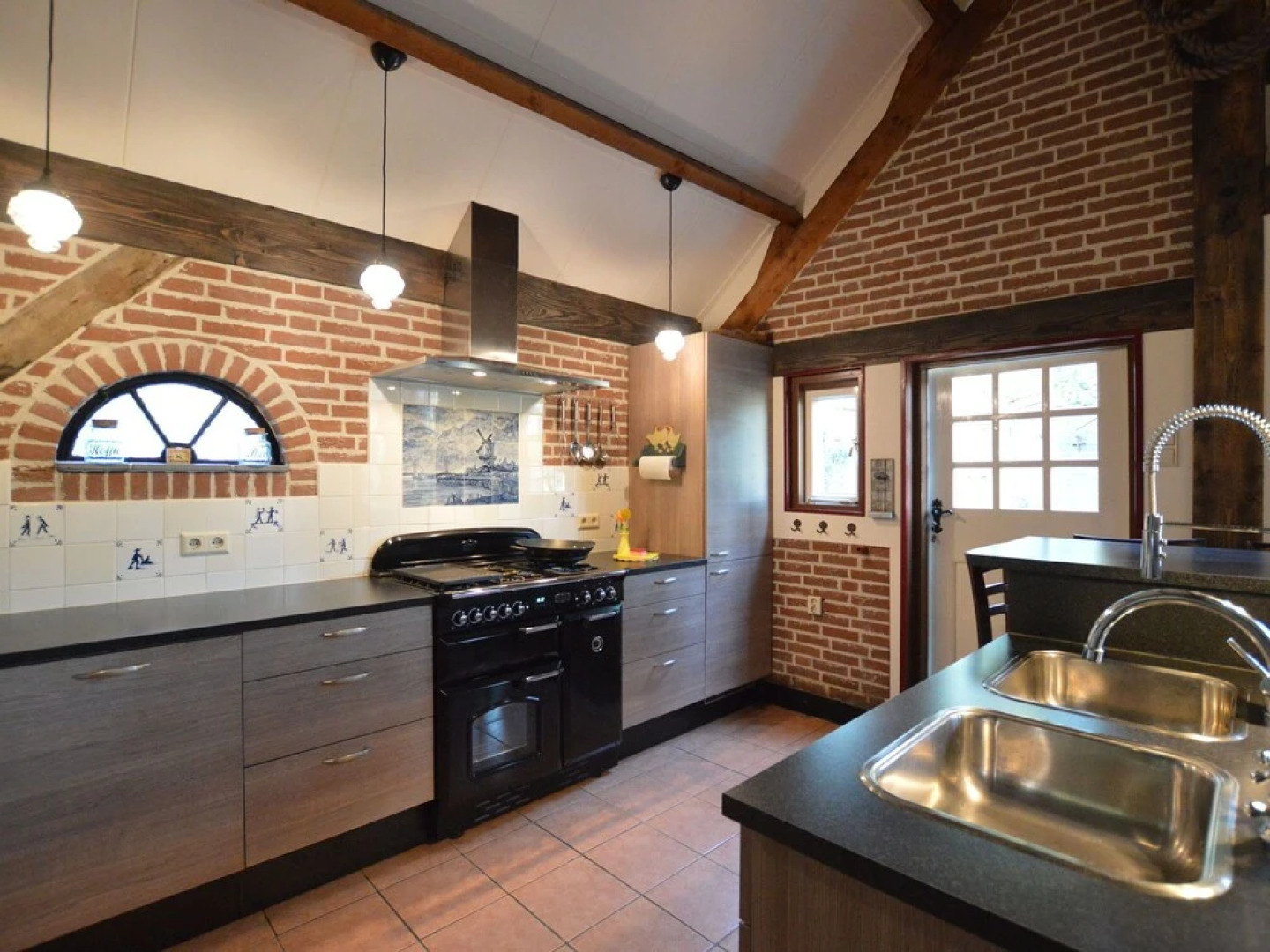 House Situated Peacefully on a Vast Green