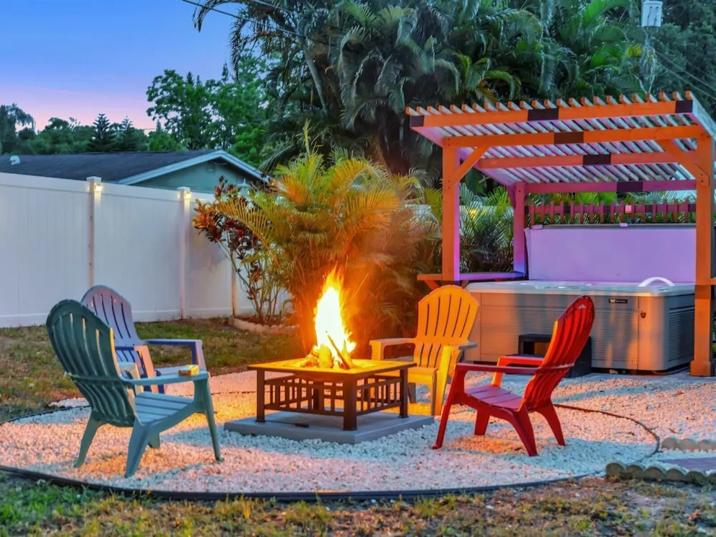 The Family Escape Hot Tub & BBQ near IRB