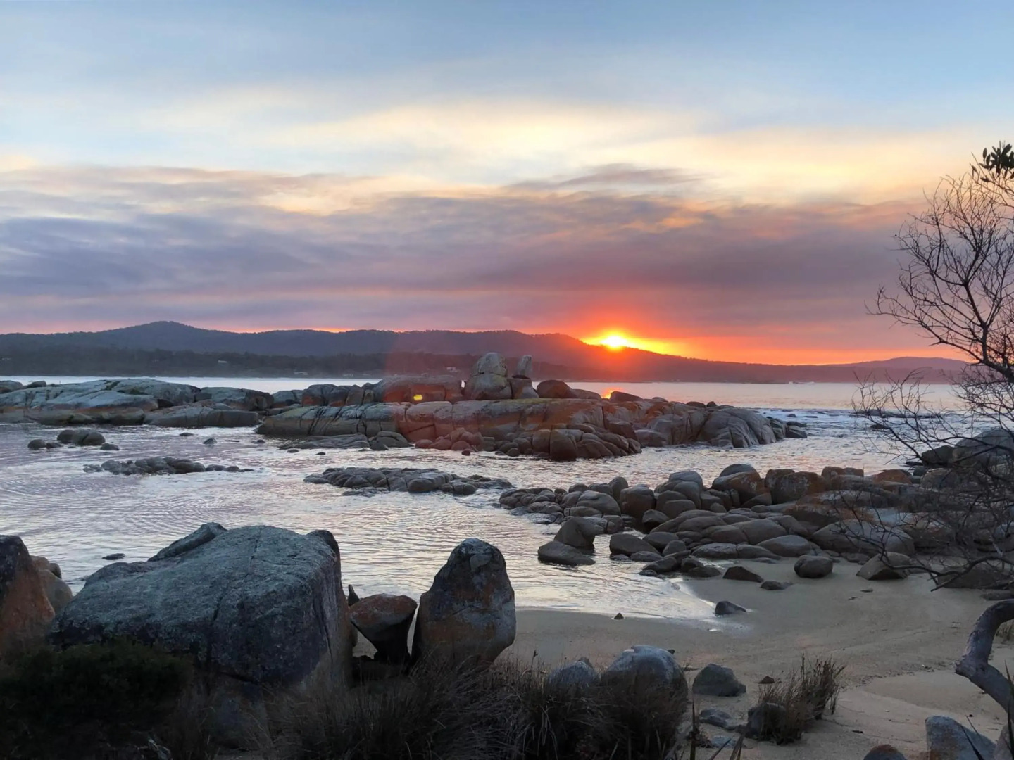 BAY OF FIRES SEACHANGE Ocean frontage