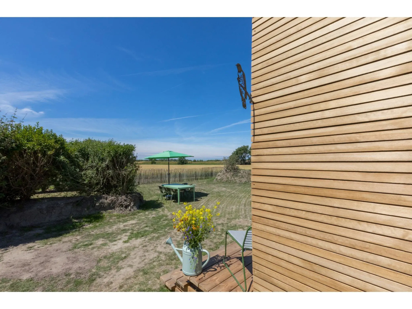 Tiny wrap house 'Woodpecker' on the edge of nature reserve and beach