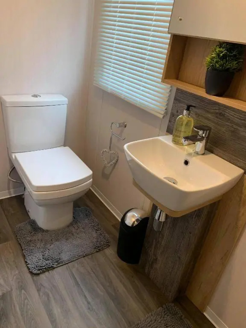 3 bed presitage caravan Doniford Bay